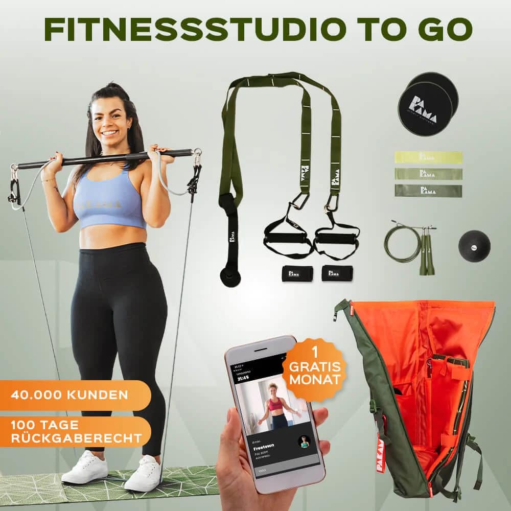 Das Fitness-Studio zum mitnehmen